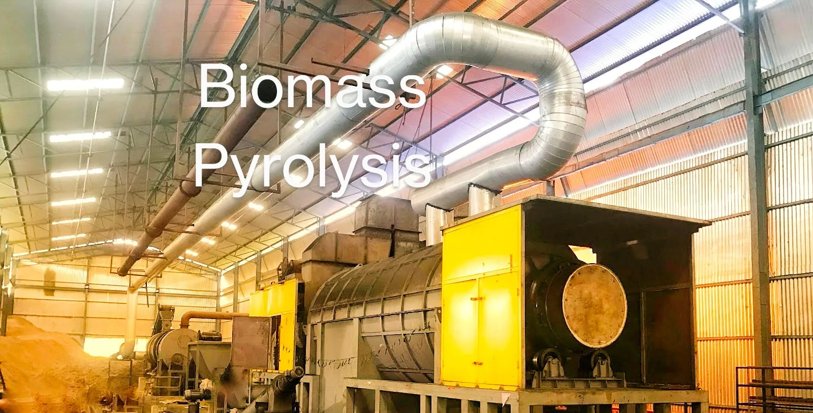 Commercial biomass pyrolysis plant designed by APChemi