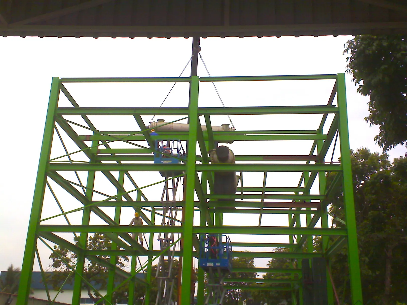 Pyrolysis plant construction project by APChemi