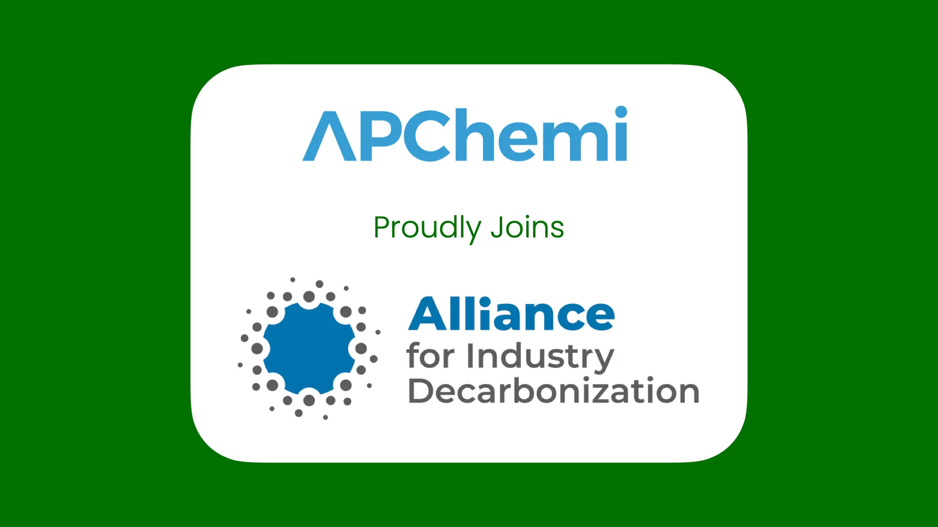 Alliance for Industry Decarbonization supporting industrial transition to renewable carbon